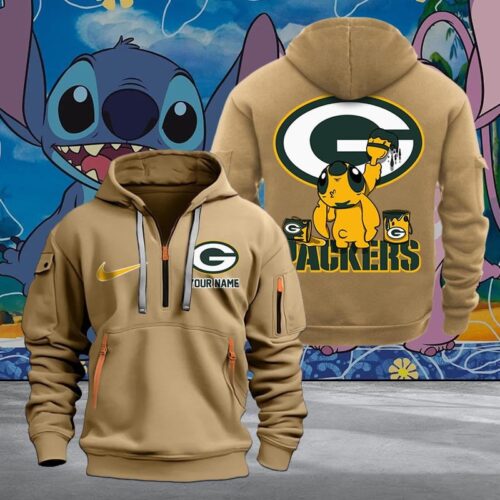 GB Packers x Stitch Quarter Zip Hoodie - GBP10