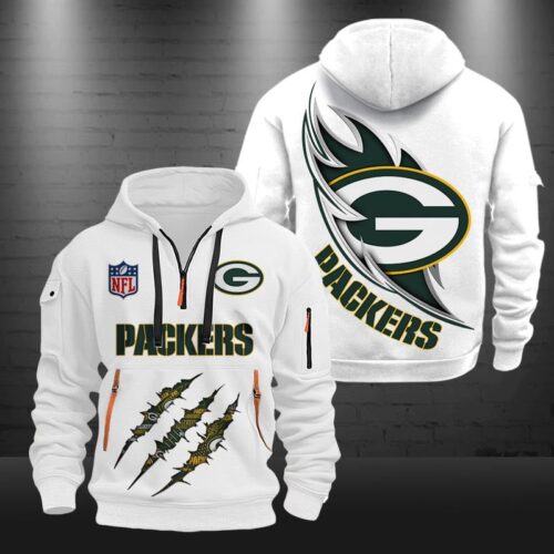 GB Packers EST 1919 Quarter Zip Hoodie - GBP08