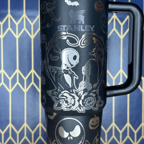 Halloween Nightmare Before Christmas Laser Engraved Tumbler – HLW170