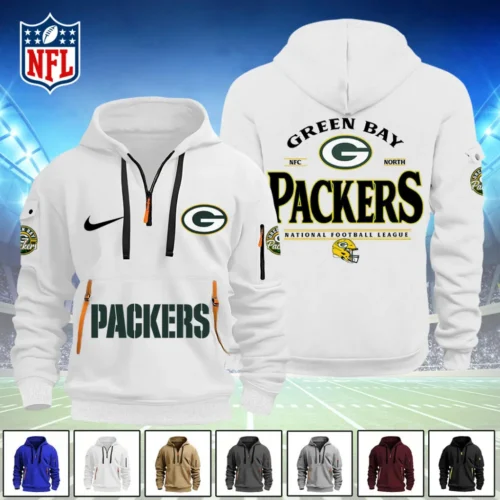 GB Packers Quarter Zip Hoodie - GBP11