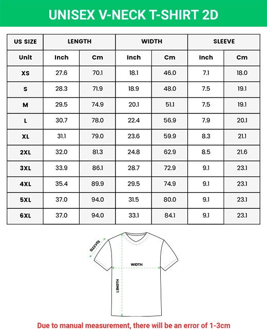 Size Chart (Click to see)
