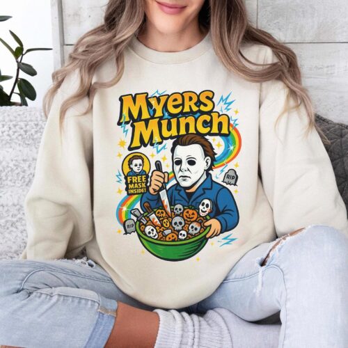 Myers Munch Michael Myers Halloween Shirt - HLW109