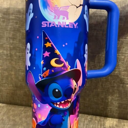 🔥Halloween Stitch Glow-in-the-dark 40oz Stanley Tumbler - HLW105