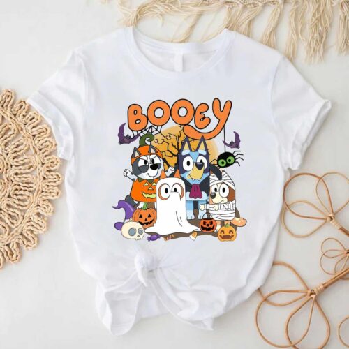 Booey Halloween Bluey Family Shirt - HLW116