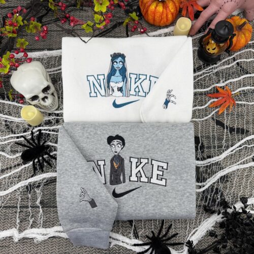 Victor & Emily (Corpse Bride Movie) Embroidered Shirt - HLW117