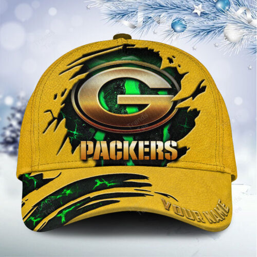 Personalized Green Bay Packers Premium Cap - GBH12.2