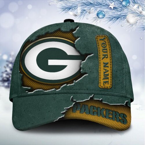 Personalized Green Bay Packers Premium Cap - GBH13