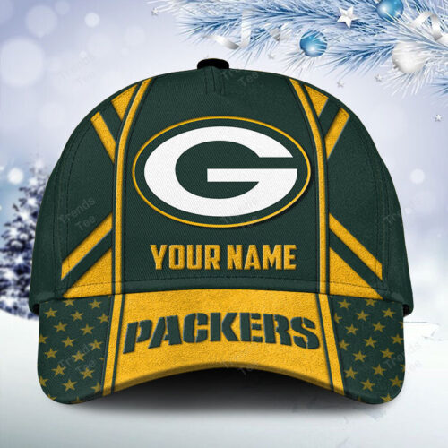 Personalized Green Bay Packers Premium Cap - GBH14.2