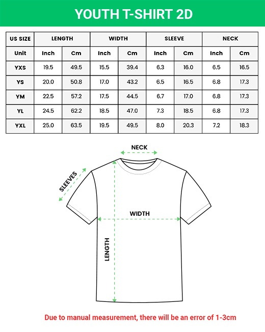 Size Chart (Click to see)