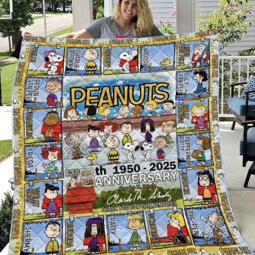 Peanuts 75th Anniversary Blanket - PAB05