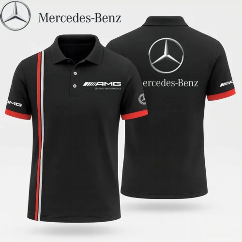 High Quality Men's Polo Shirt MERCEDES  - MES07