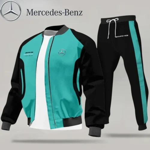 High Quality MERCEDES Jacket & Pants Set - MKP38