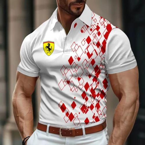 High Quality Men's Polo Shirt FERRARI - FEP37