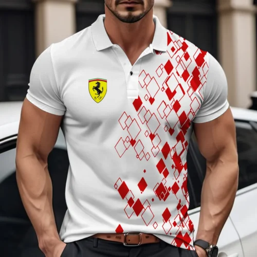 High Quality Men's Polo Shirt FERRARI - FEP26