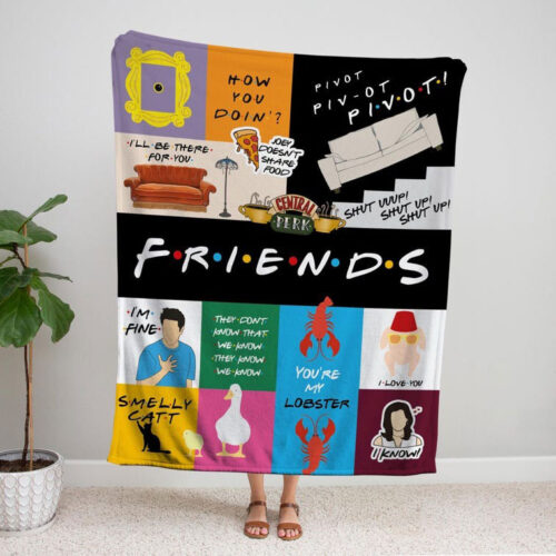 🔥Personalized Friends TV Show Blanket - FRB01