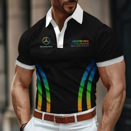 High Quality Men's Polo Shirt MERCEDES  - MES60