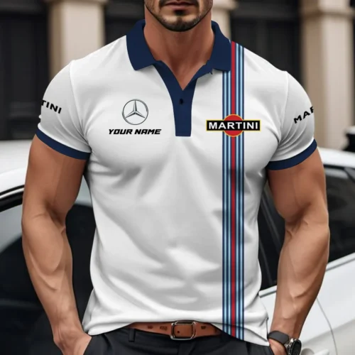 High Quality Customized Men's Polo Shirt MERCEDES  - MES57