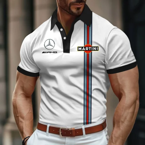 High Quality Men's Polo Shirt MERCEDES  - MES55