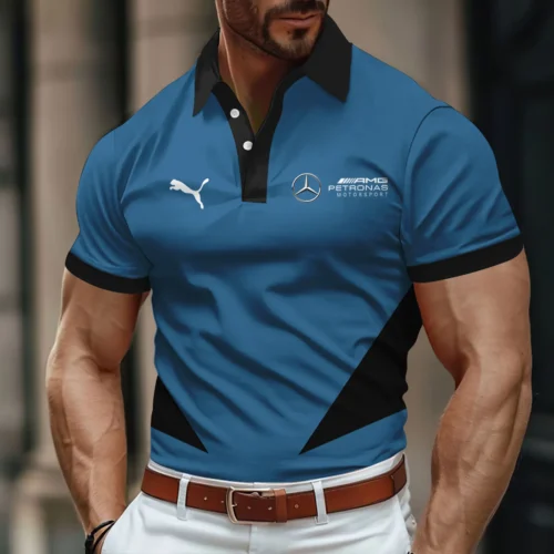 High Quality Men's Polo Shirt MERCEDES  - MES52