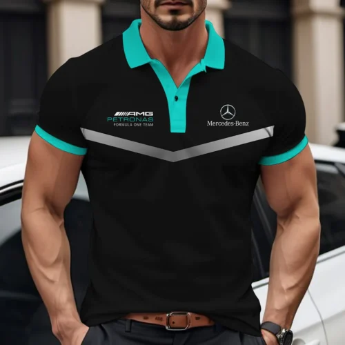 High Quality Men's Polo Shirt MERCEDES  - MES61