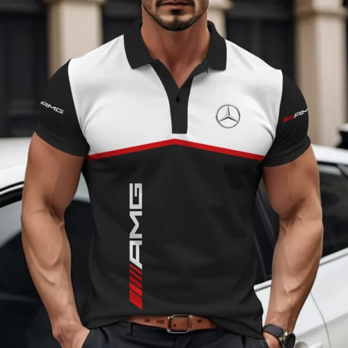 High Quality Men's Polo Shirt MERCEDES  - MES63