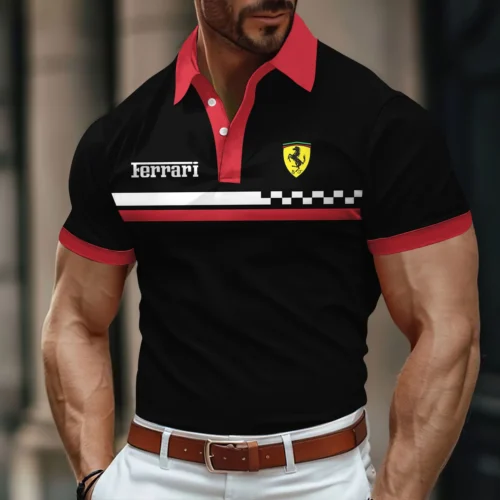 High Quality Men's Polo Shirt FERRARI - FEP21
