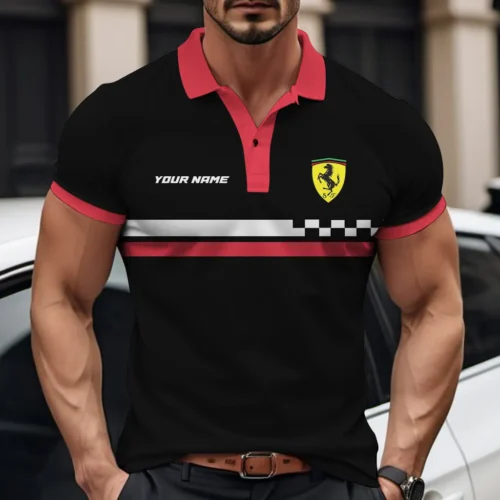 High Quality Men's Polo Shirt FERRARI - FEP33