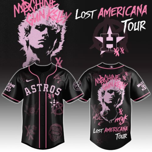 .H Astros x MGK " The Lost Americana Tour " Jersey Limited Edition - MGK09