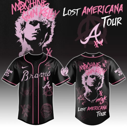 A Braves x MGK " The Lost Americana Tour " Jersey Limited Edition - MGK12
