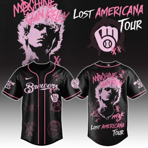 .M Brewers x MGK " The Lost Americana Tour " Jersey Limited Edition - MGK05