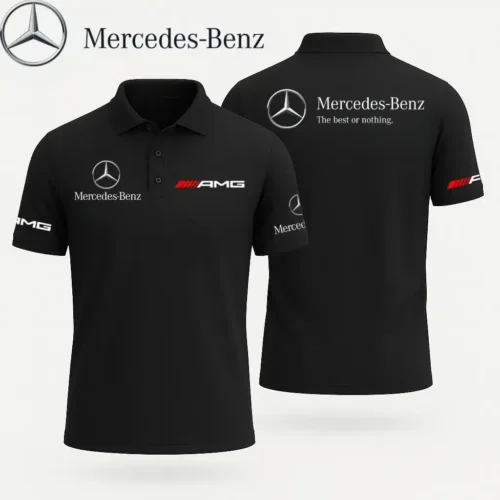 High Quality Men's Polo Shirt MERCEDES  - MES13