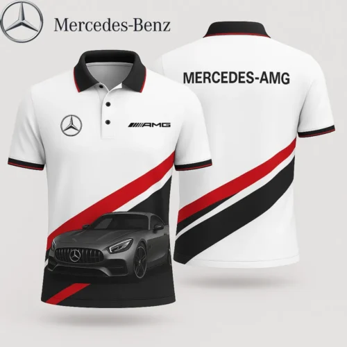 High Quality Men's Polo Shirt MERCEDES  - MES16
