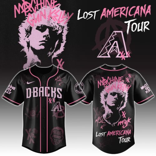 A Diamondbacks x MGK " The Lost Americana Tour " Jersey Limited Edition - MGK11