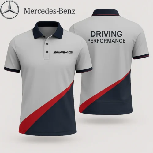 High Quality Men's Polo Shirt MERCEDES  - MES28