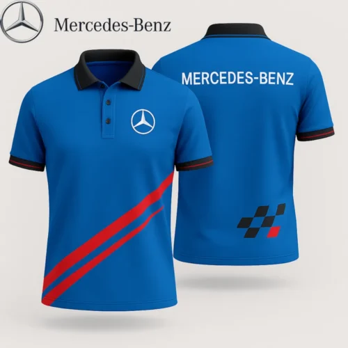 High Quality Men's Polo Shirt MERCEDES  - MES22