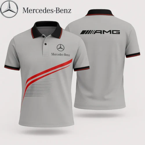 High Quality Men's Polo Shirt MERCEDES  - MES26
