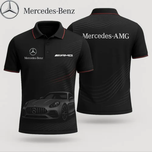 High Quality Men's Polo Shirt MERCEDES  - MES17
