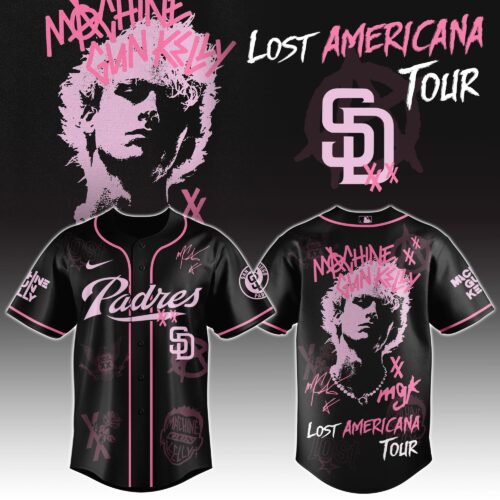 SD Padres x MGK " The Lost Americana Tour " Jersey Limited Edition - MGK25