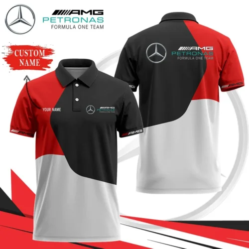 High Quality Customized Men's Polo Shirt MERCEDES  - MES64