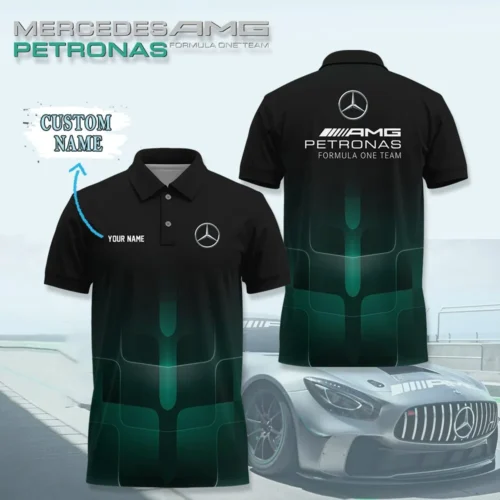 High Quality Customized Men's Polo Shirt MERCEDES  - MES59