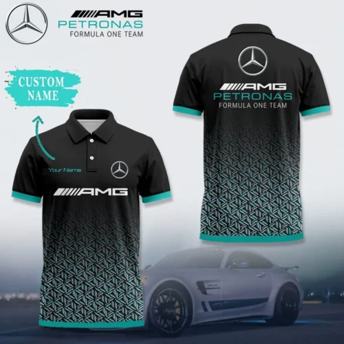 High Quality Customized Men's Polo Shirt MERCEDES  - MES44