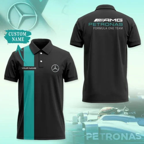 High Quality Customized Men's Polo Shirt MERCEDES  - MES43