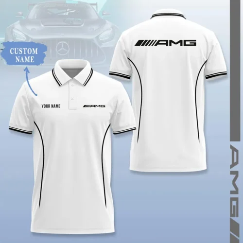 High Quality Customized Men's Polo Shirt MERCEDES  - MES42