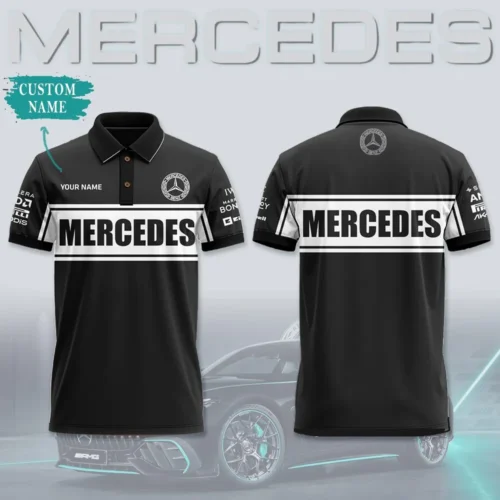 High Quality Customized Men's Polo Shirt MERCEDES  - MES66