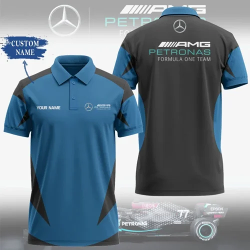 High Quality Customized Men's Polo Shirt MERCEDES  - MES72