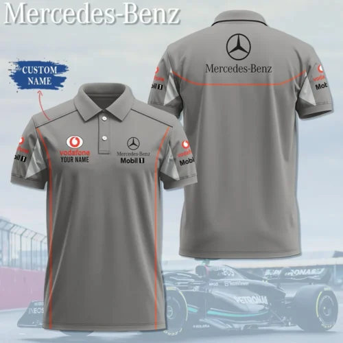 High Quality Customized Men's Polo Shirt MERCEDES  - MES68