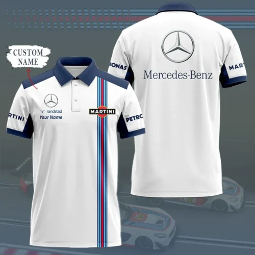 High Quality Customized Men's Polo Shirt MERCEDES  - MES71