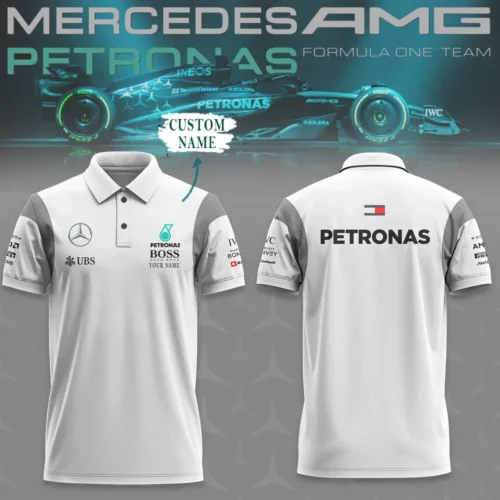 High Quality Customized Men's Polo Shirt MERCEDES  - MES82