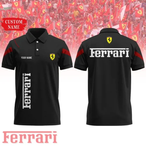 High Quality Customized Men's Polo Shirt FERRARI - FEP53