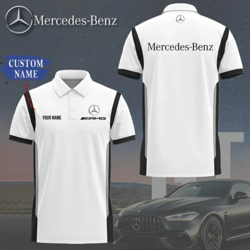 High Quality Customized Men's Polo Shirt MERCEDES  - MES30